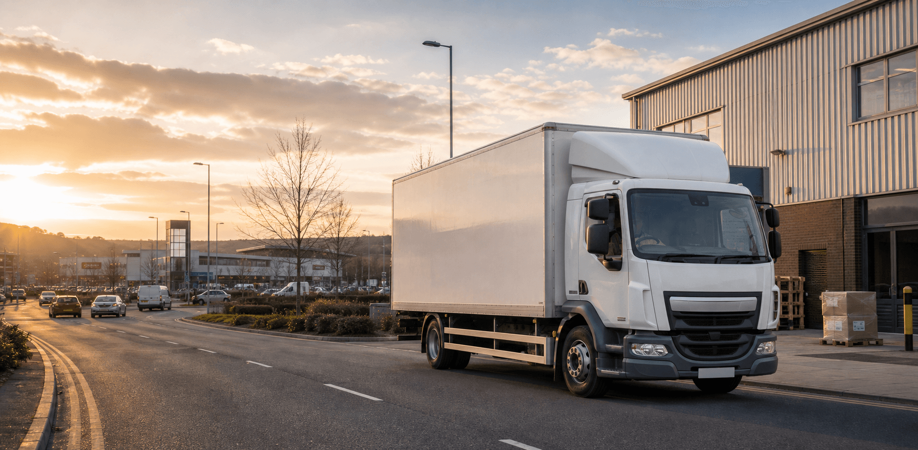 Self-drive truck available for heavier transport in Dartford